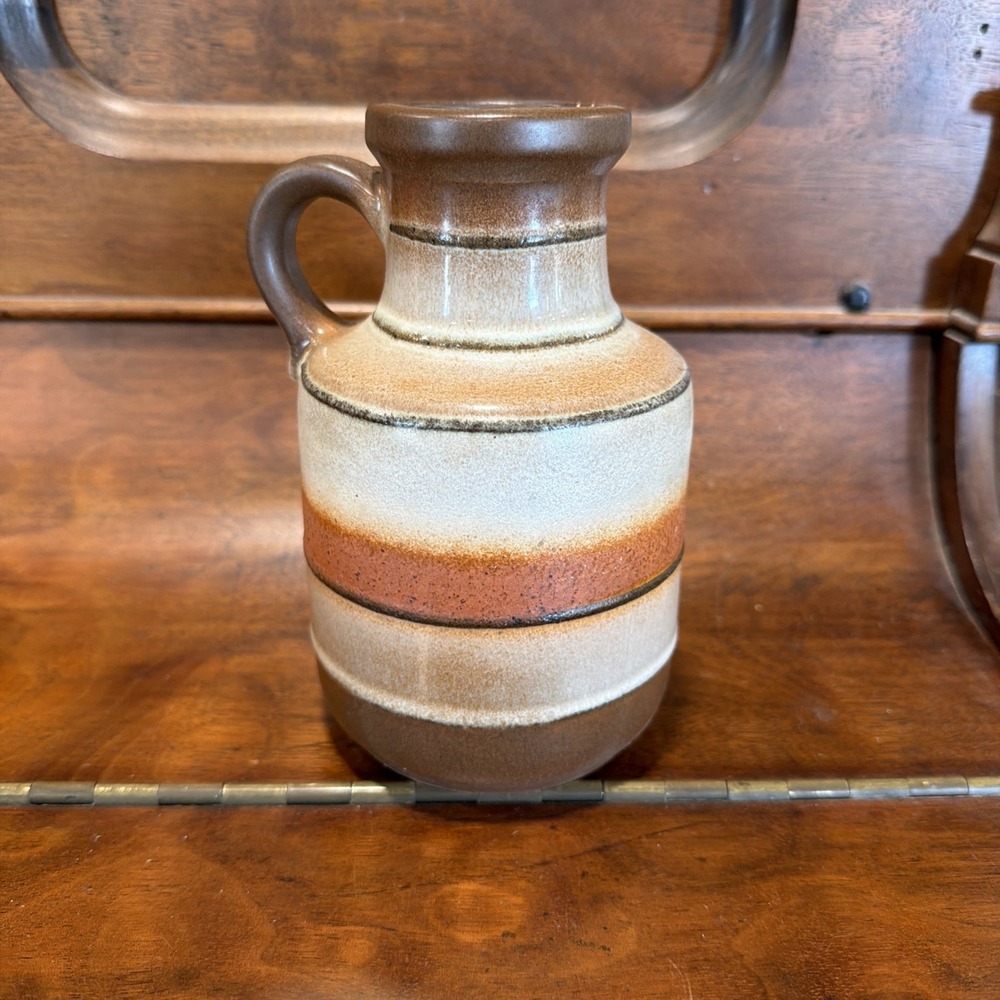 Scheurich Fat Lava W Germany 414-16  Vase Jug Pitcher Stoneware Pottery